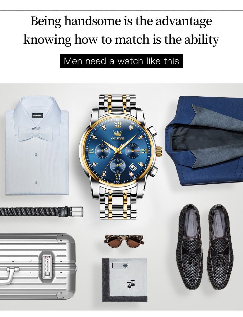 OLEVS 2858 Chronograph
