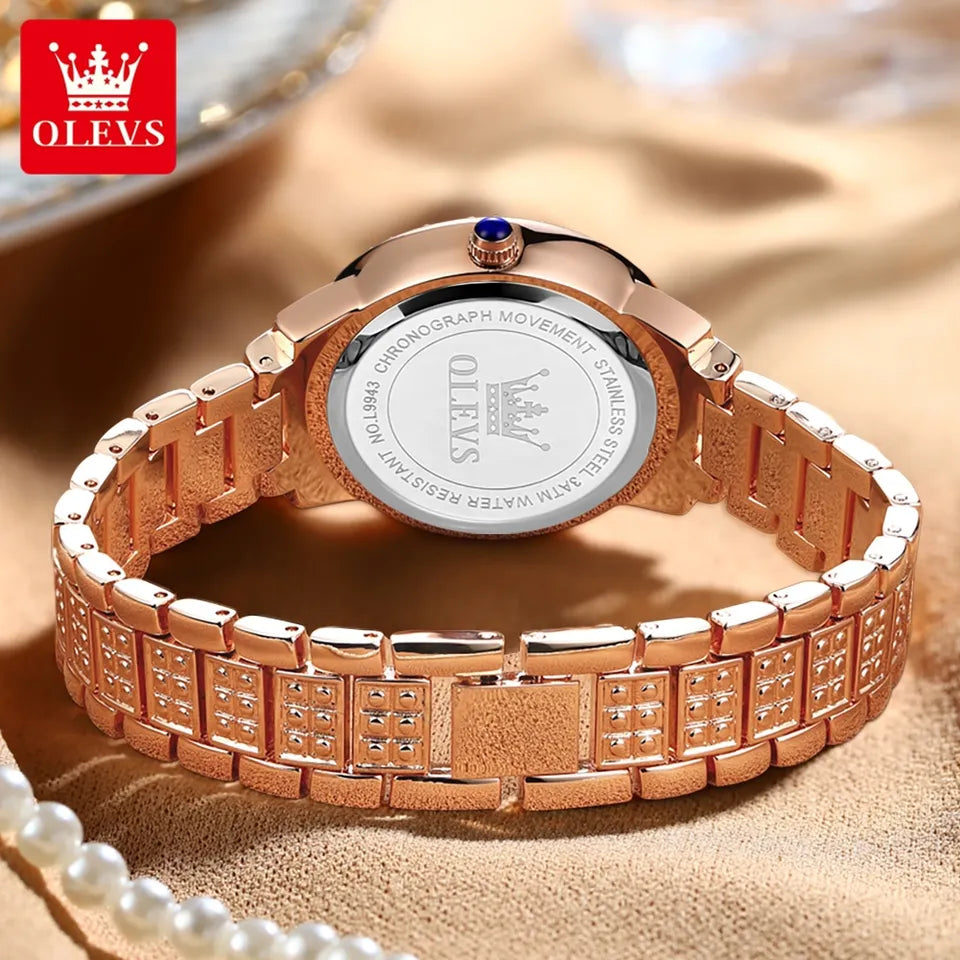 Olevs 9943 Rose Gold