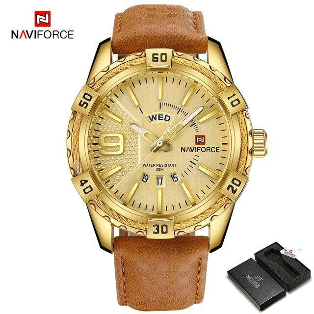Naviforce 9117 L - Gold