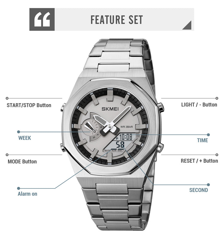 Skmei 1816 Dual Time