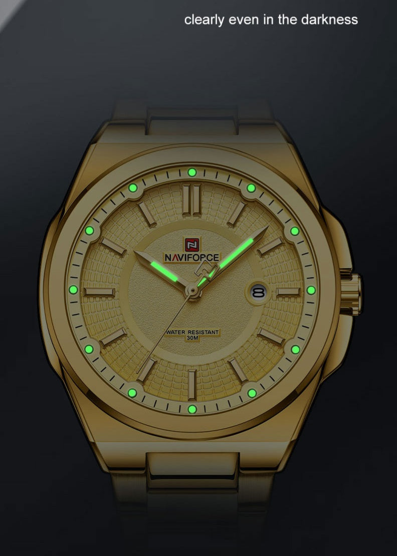 Naviforce 9212 - Full Golden