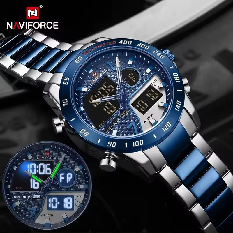 Naviforce 9171 CH - Blue