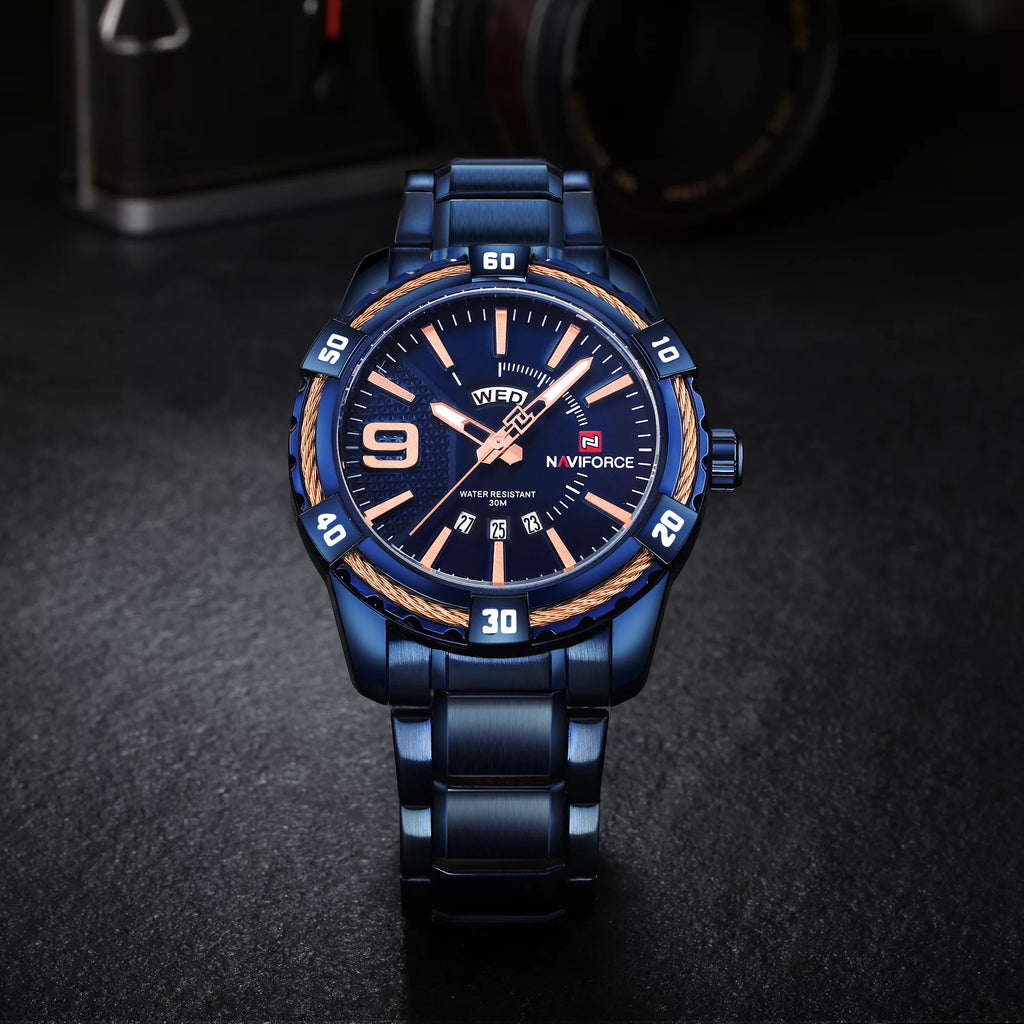 Naviforce 9117 CH - Blue