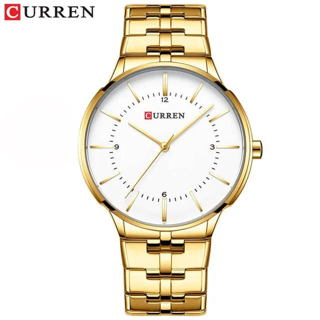 Curren 8321 - Golden White