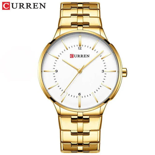 Curren 8321 - Golden White