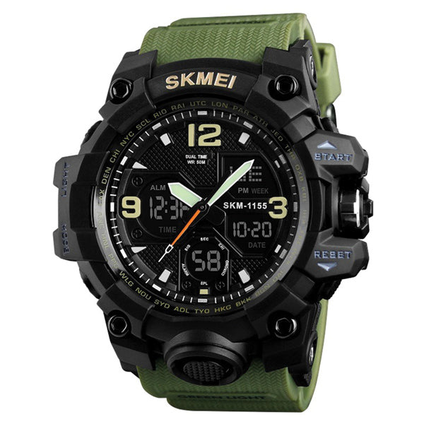 Skmei 1155 Army Green