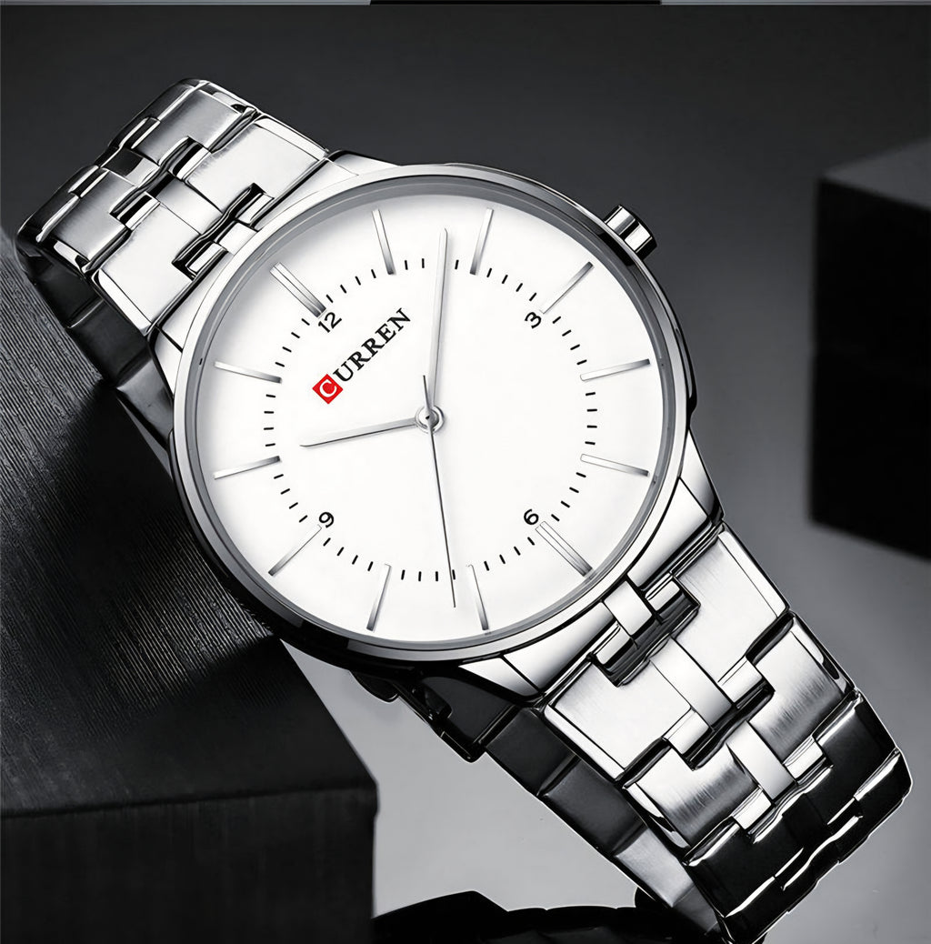 Curren 8321 - Silver White