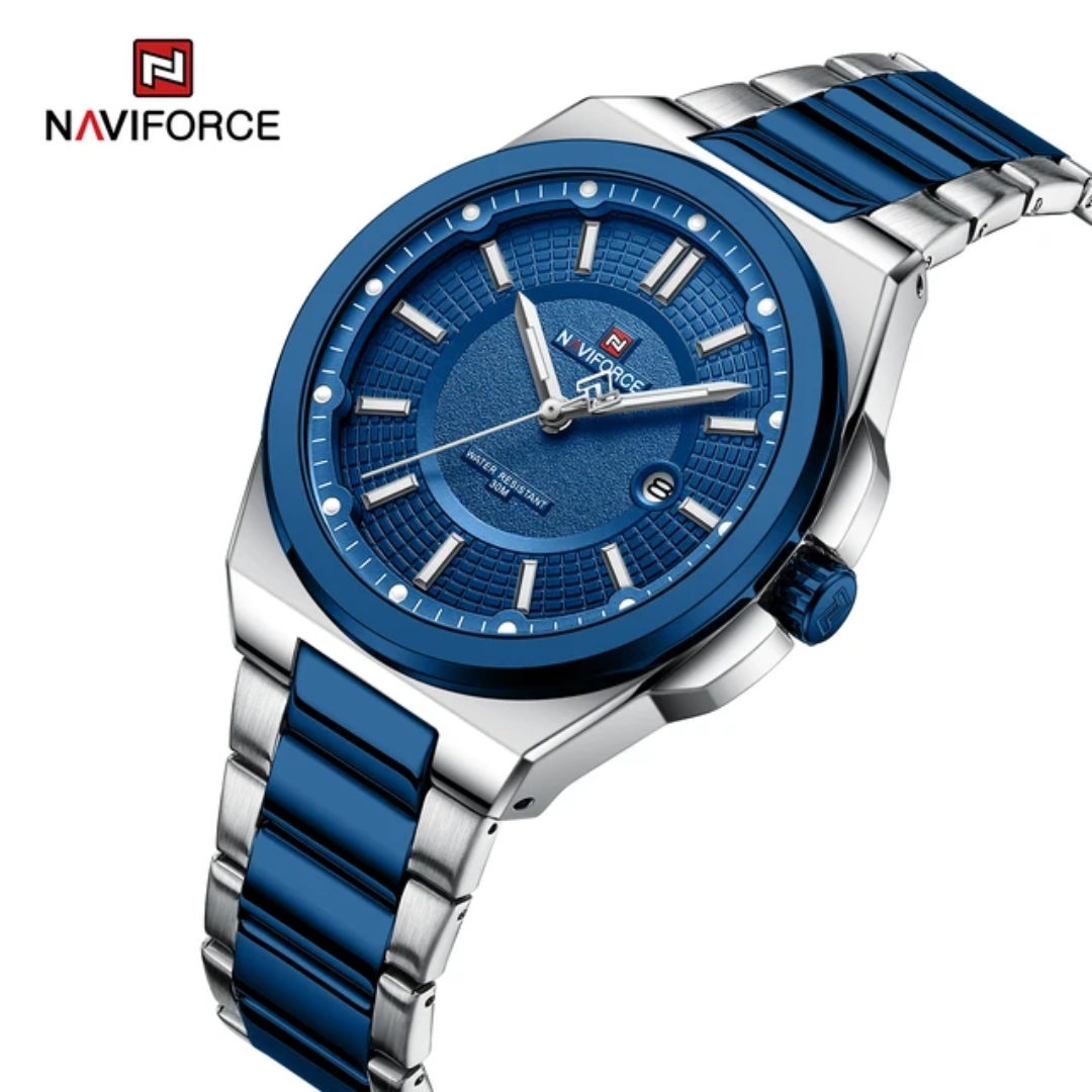 Naviforce 9212 - Silver Blue