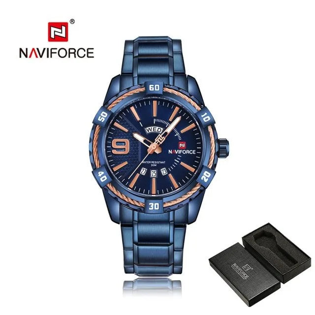 Naviforce 9117 CH - Blue