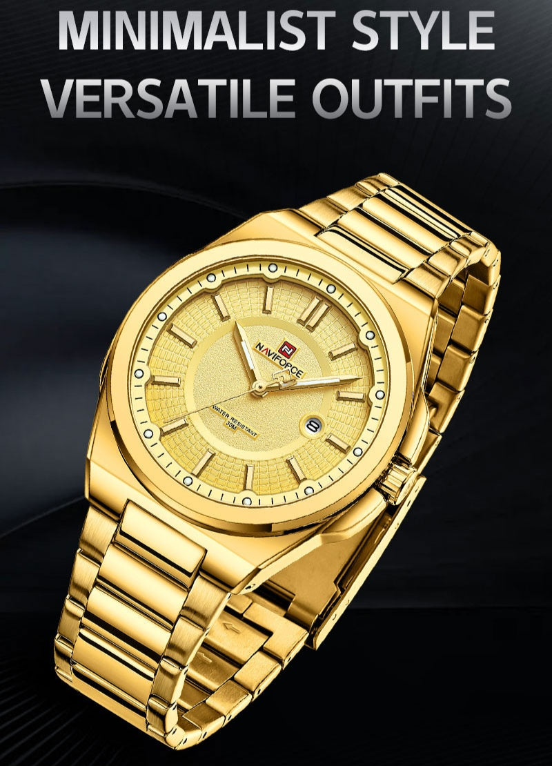 Naviforce 9212 - Full Golden