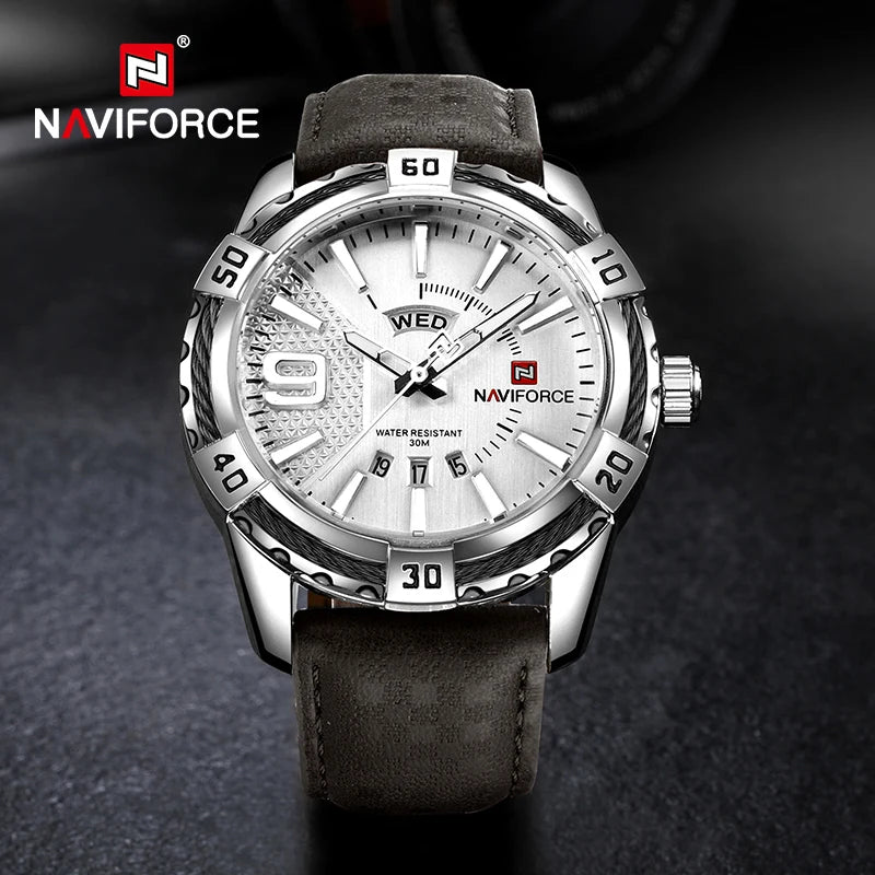 Naviforce 9117 L - Silver