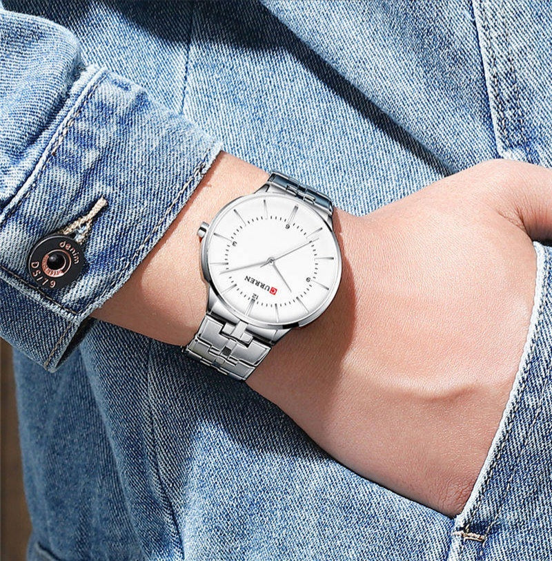 Curren 8321 - Silver White