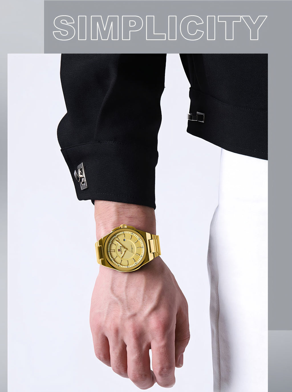 Naviforce 9212 - Full Golden