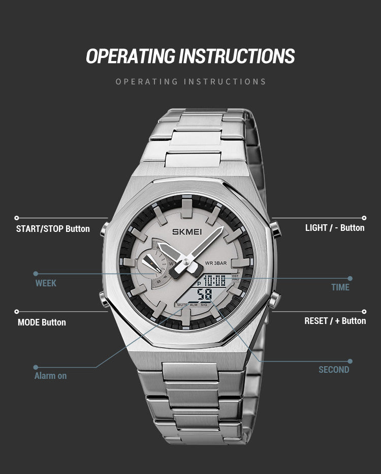 Skmei 1816 Dual Time