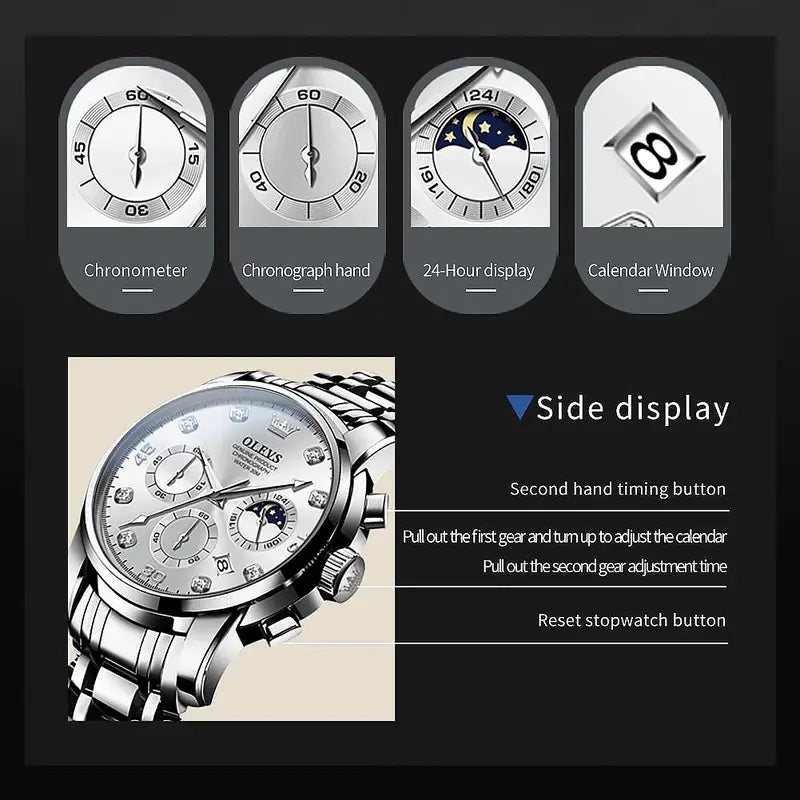 OLEVS 2889 Luxury Watch