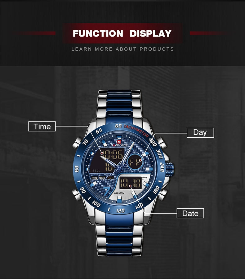 Naviforce 9171 CH - Blue