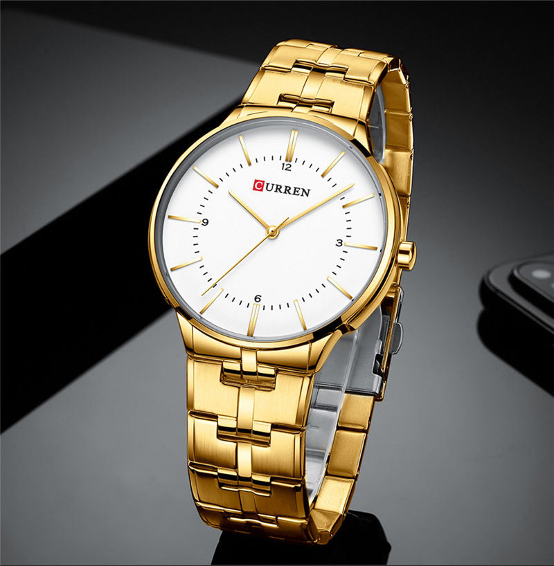 Curren 8321 - Golden White