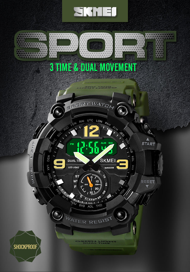 Skmei 1637 Army Green