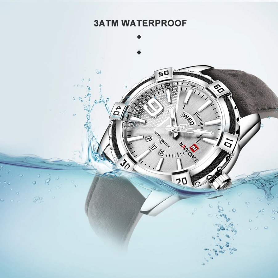 Naviforce 9117 L - Silver