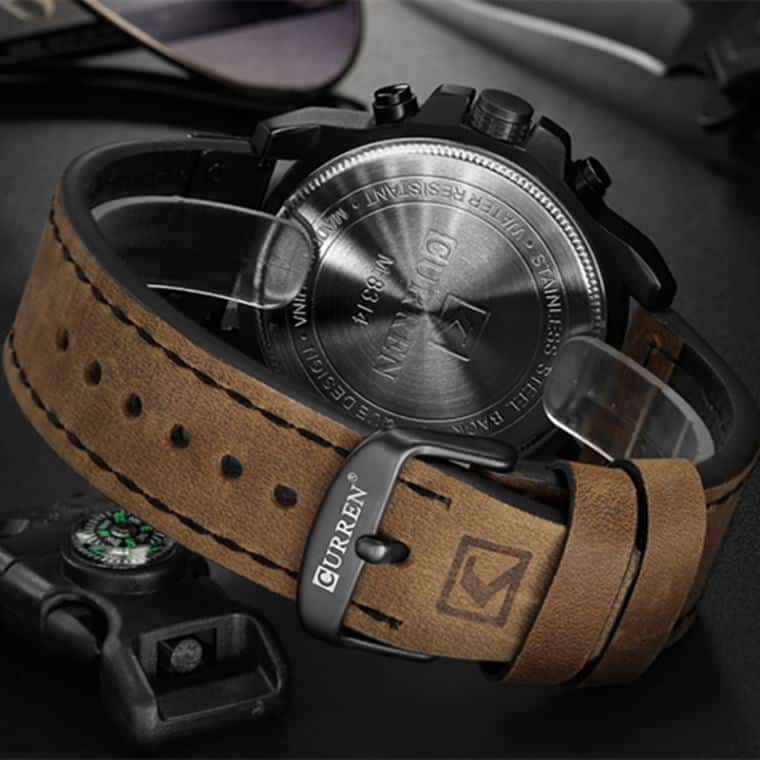Curren 8314 -Black-Brown
